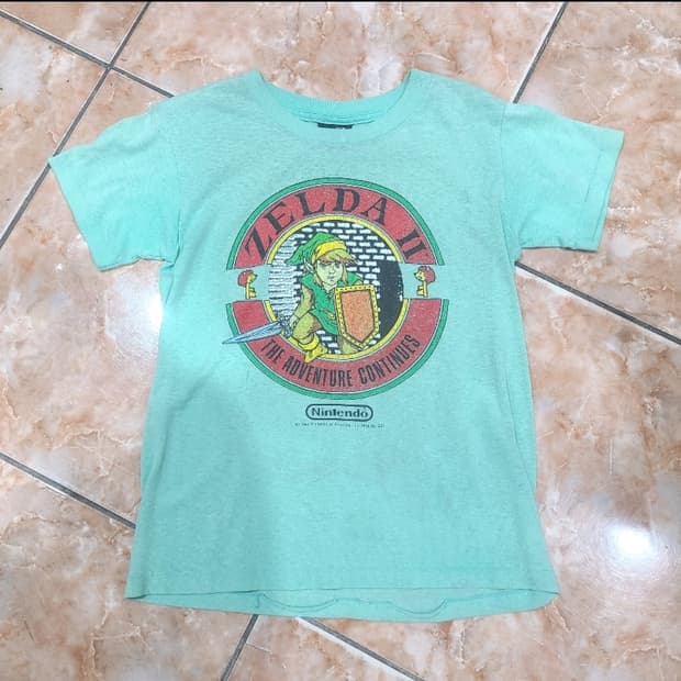1988 닌텐도 ZELDA II 빈티지티셔츠