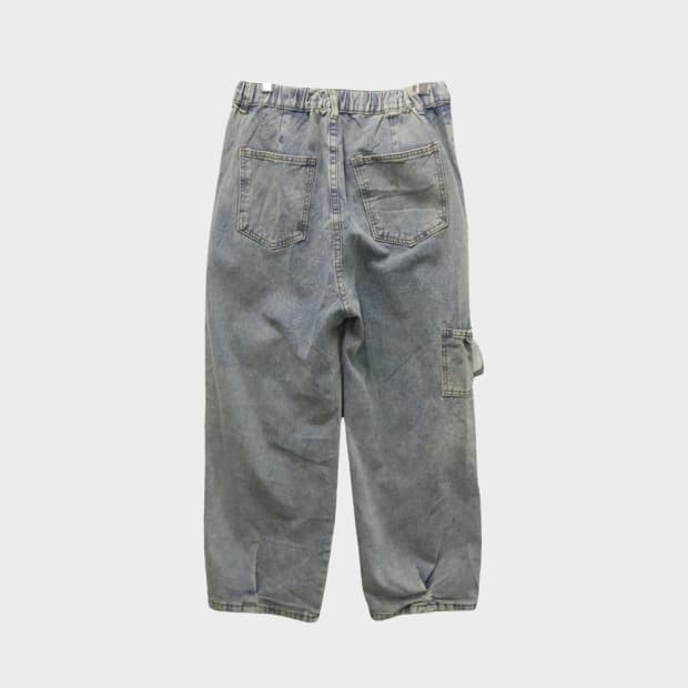 애딕트 카펜더 벌룬 핏 데님 팬츠 61216