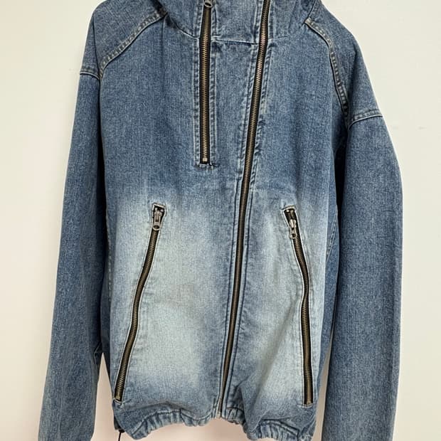 청자켓 사이드 지퍼