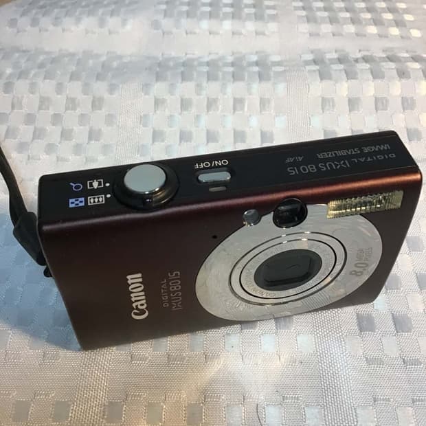 캐논 익서스 80is 자주색 상태 좋음