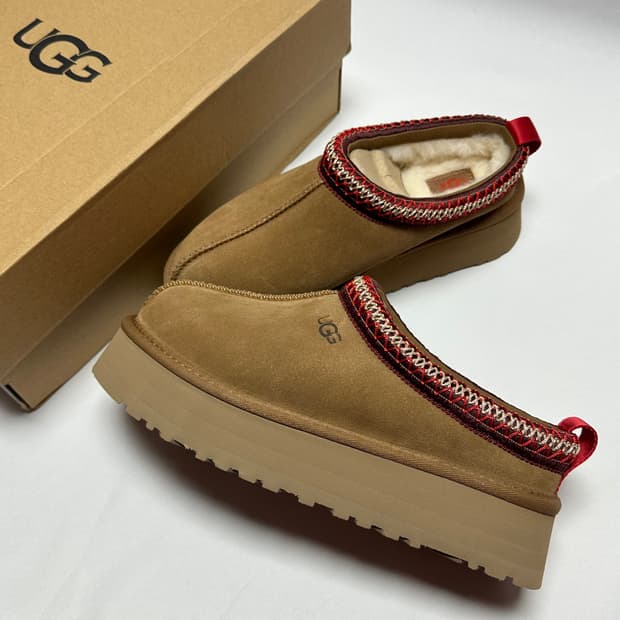 (240) 미국 어그 UGG 타즈2 체스트넛 털신 겨울신발 새제품