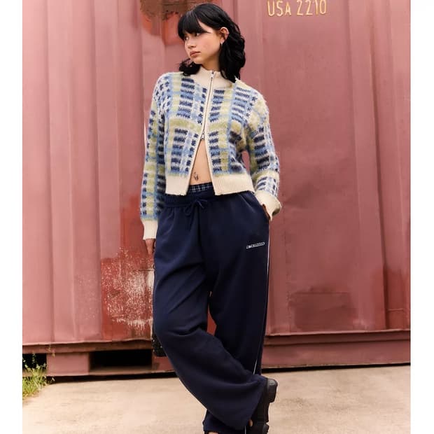 iets frans... Navy Harri Baggy Joggers