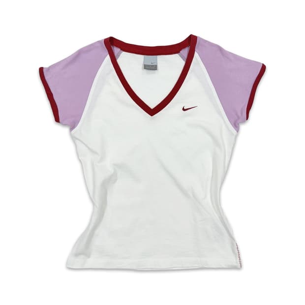 빈티지 NIKE 나그랑 슬림핏 로고 반팔티