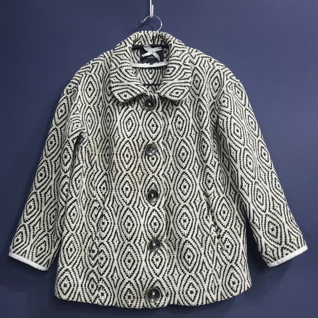 이자벨마랑 트위드 9부 패턴자켓