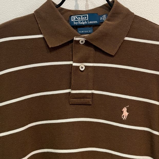 Polo Ralph Lauren Brown Striped Polo