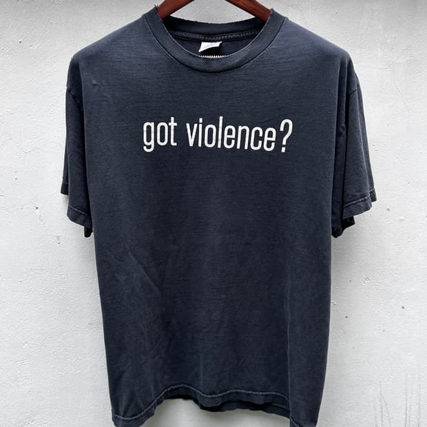 90s og 마릴린 맨슨 ‘got violence’ 밴드티