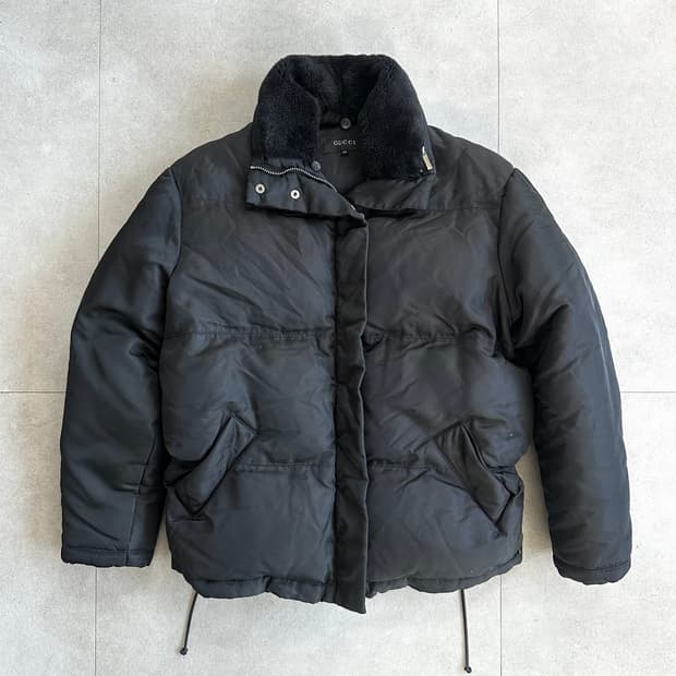 구찌 1998 톰포드 아카이브 시어링 구스다운 봄버