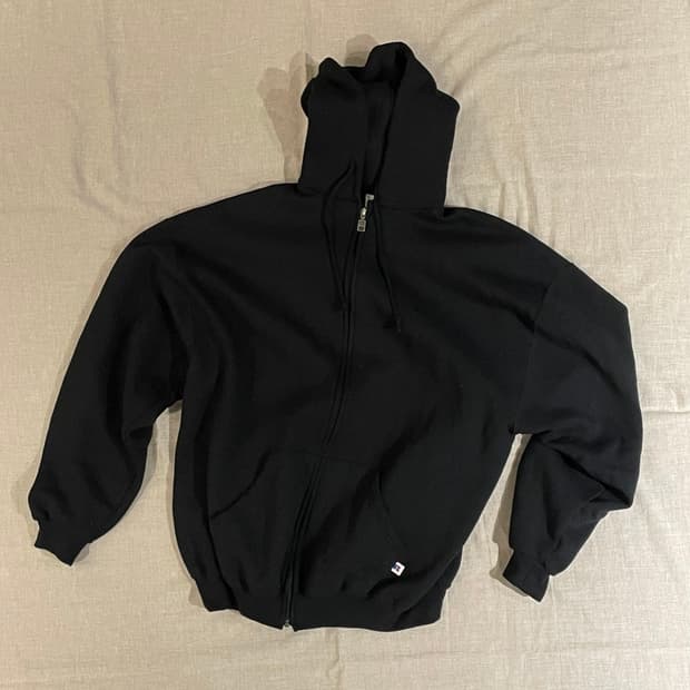 러셀 90s 빈티지 후드집업