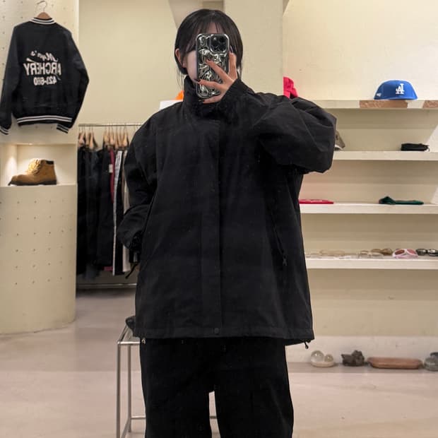 폴로 랄프로렌 블랙 바람막이 자켓 U1429