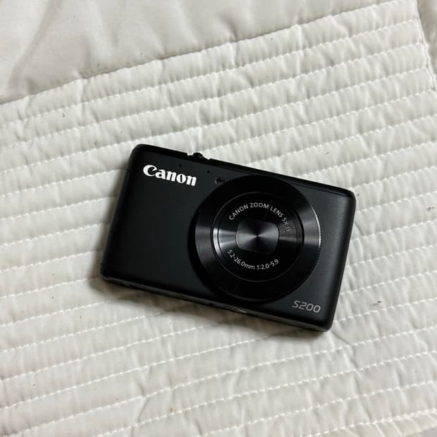 캐논 파워샷 s200 예약상품 구매 X