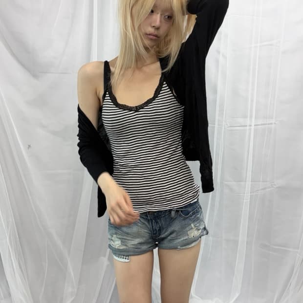 [Vintage] Striped Camisole