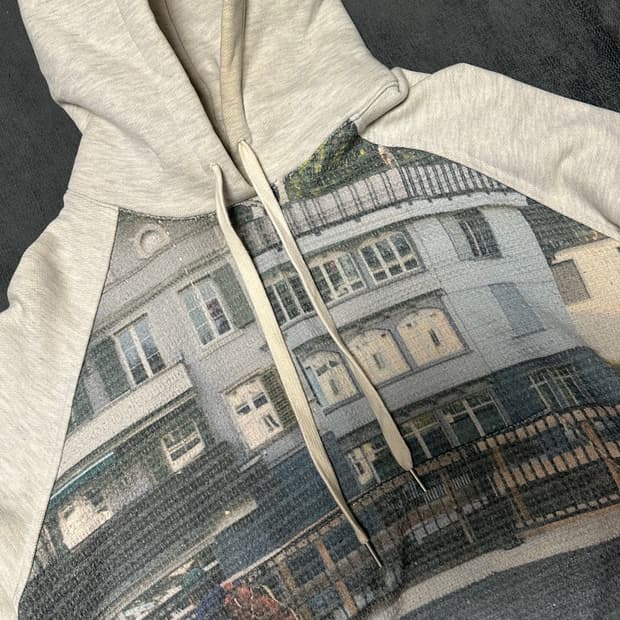 애프터프레이 무난 후드티 m