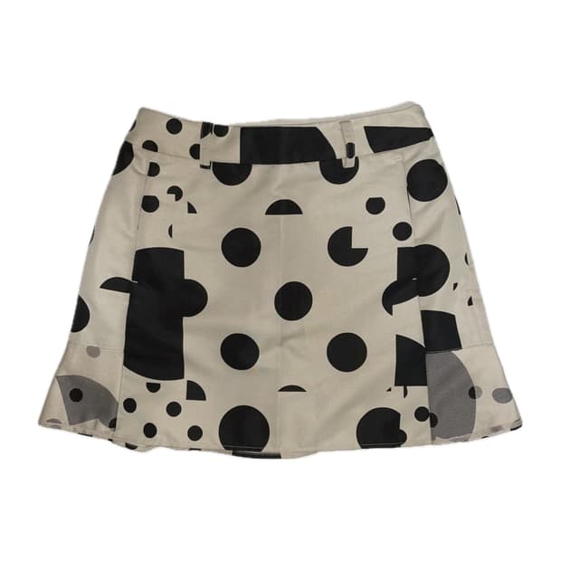 폴카 도트 스커트 polka dot skirt