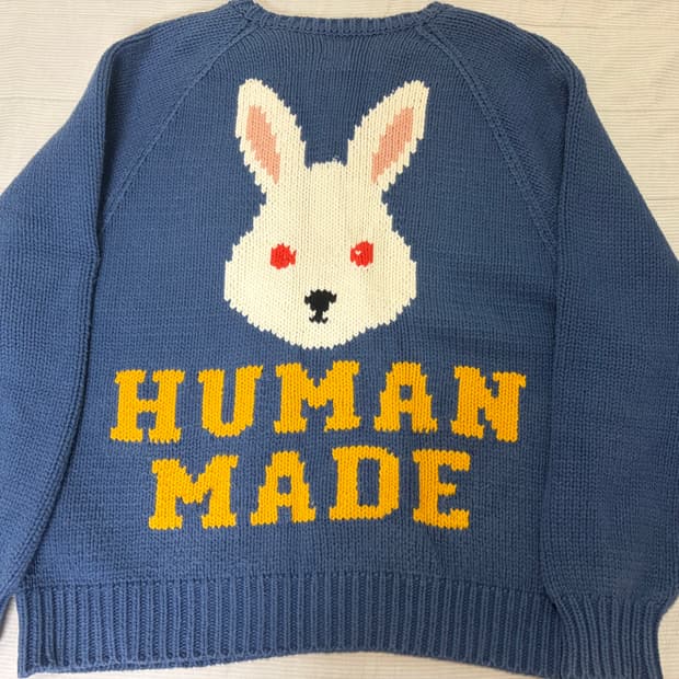휴먼메이드 토끼 니트 M