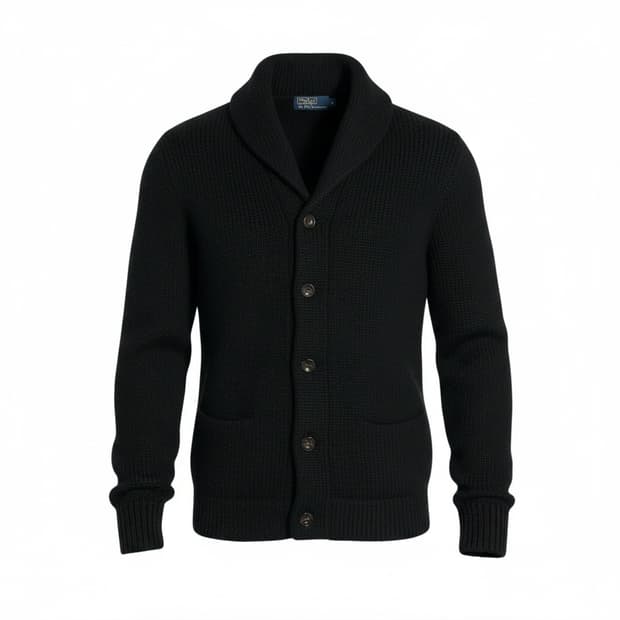 폴로 랄프로렌 숄 카라 가디건 우먼 M