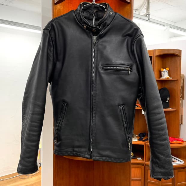 [34] 쇼트 641 레더 라이더 자켓