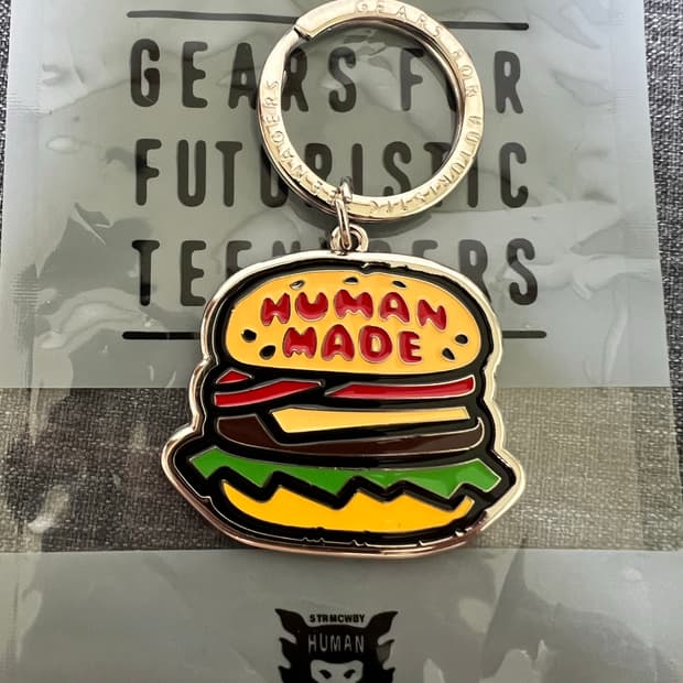 휴먼메이드 햄버거 키링