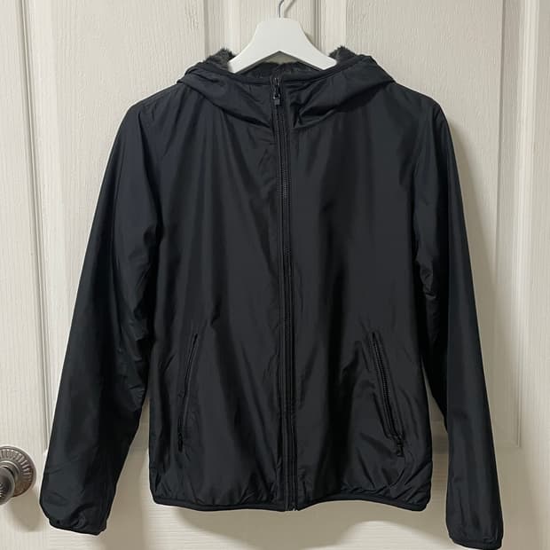 [안감이 전부 보아털🖤] 일본 유니클로 - 보아털 바람막이