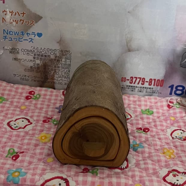 빈티지 통나무 소품함 케이스 보관 인테리어 고전 나무 통 서랍 장식