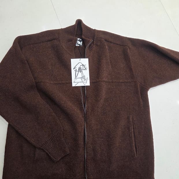 gr10k 스웨터 니트짚업  XL 사이즈 새상품