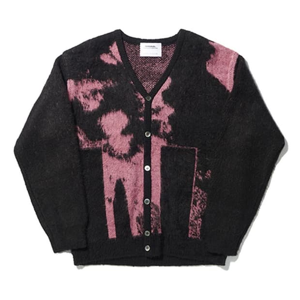 노메뉴얼 BD HAIR CARDIGAN - PINK