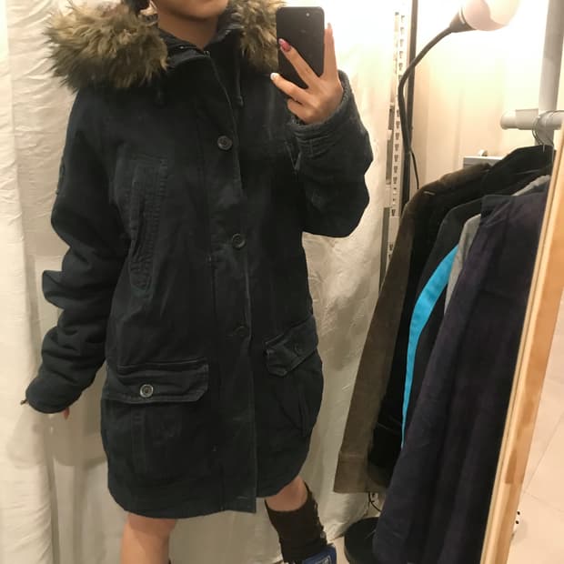 Hollister 홀리스터 울프죠 퍼 사파리 자켓