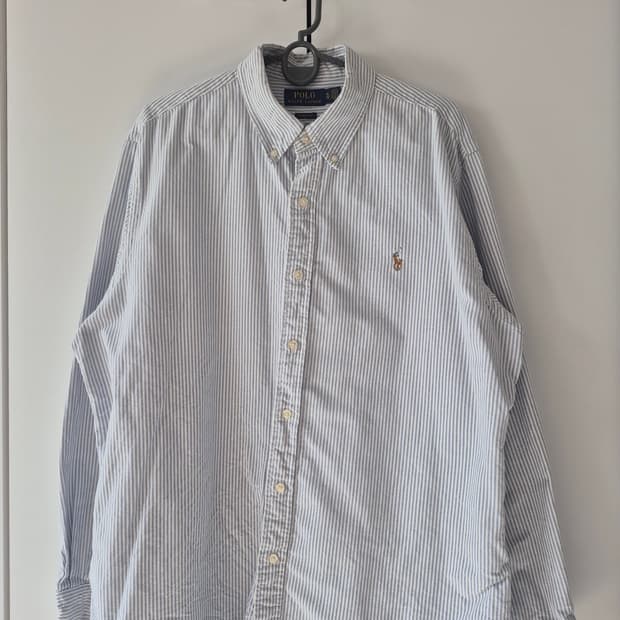 폴로 랄프로렌 스트라이프 셔츠 남성 105사이즈