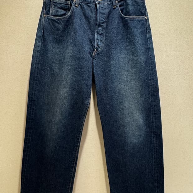 Lee x Scye 카우보이 원워시드 데님팬츠 33사이즈