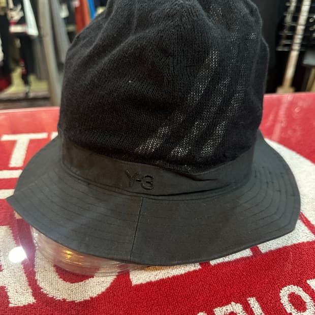 아디다스 요지야마모토 13시즌 니트 버킷햇