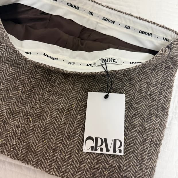 그로브 스커트 브라운 (새상품)