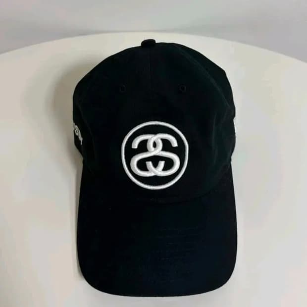 스투시 SS 링크 9TWENTY 캡 블랙