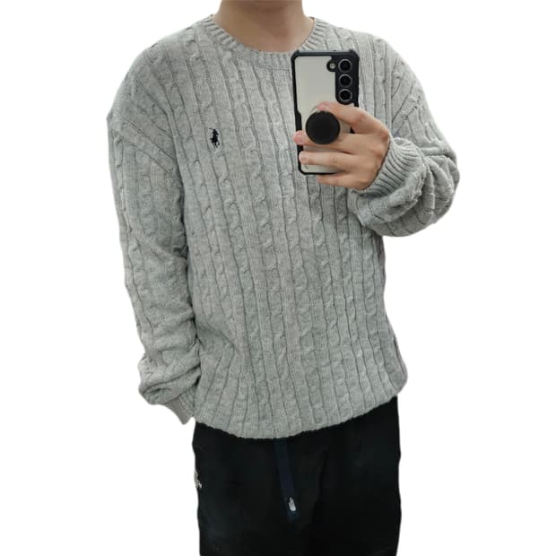 폴로 랄프로렌 케이블 니트 L 105