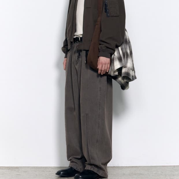 인사일런스 배기 데님팬츠 S