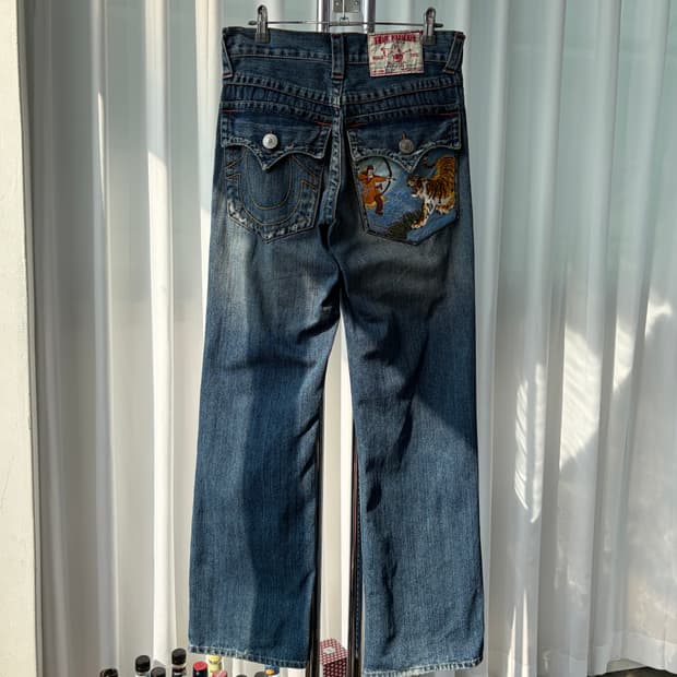 [30인치]트루릴리젼 USA BILLY 부츠컷 데님 팬츠