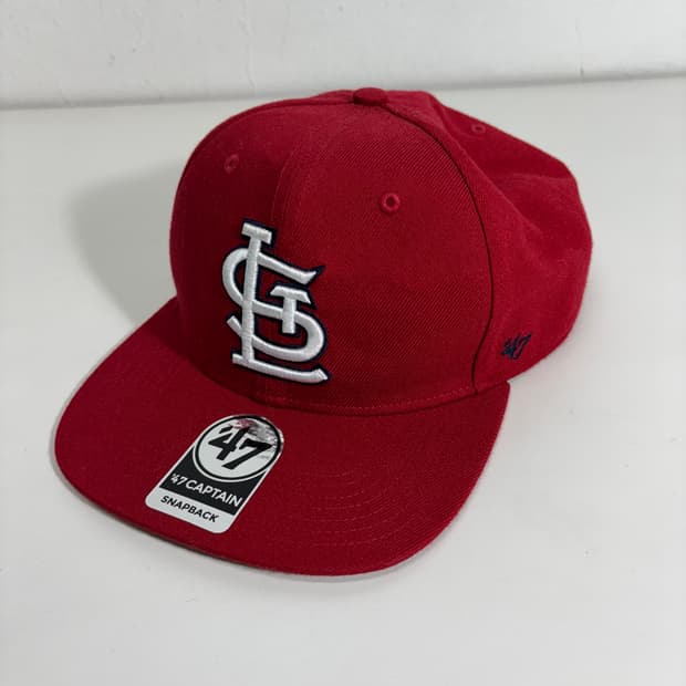 FREE 47브랜드 레드 세인트루이스 스냅백