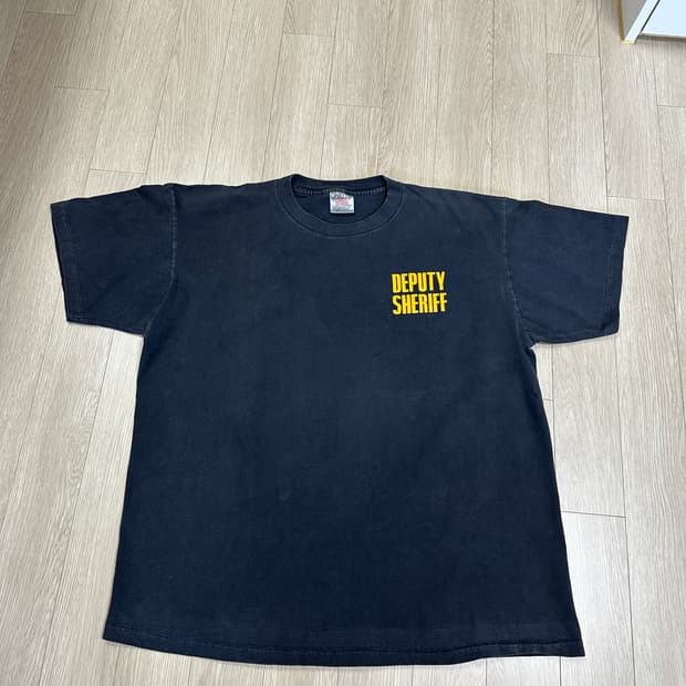 90s Oneita 싱글 스티치 티셔츠 (XL)