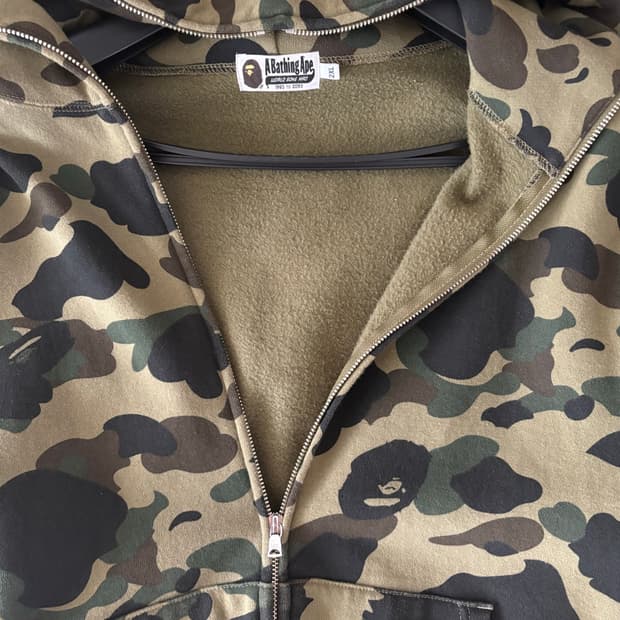 베이프 후드집업 녹계