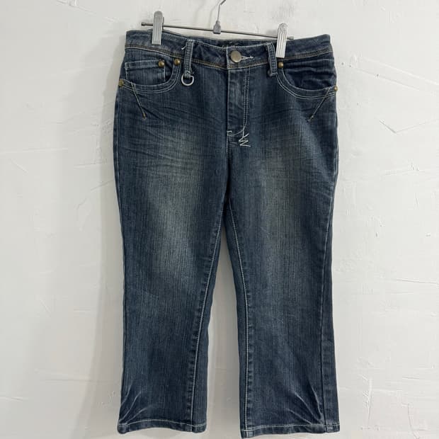 denim capri pants