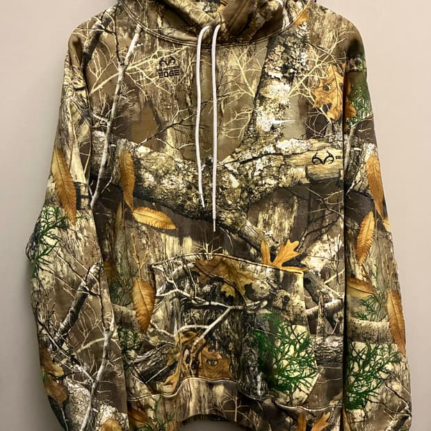 (XXL)나이키 SB 울오버 플리스 리얼트리 프린트 후드티