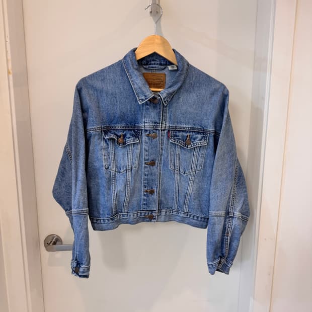 리바이스 래글런 청자켓 S