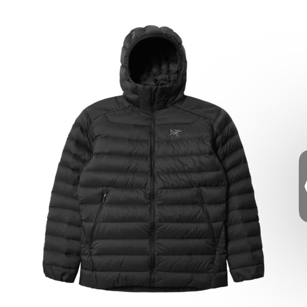 [XL] 아크테릭스 세륨 후디 블랙