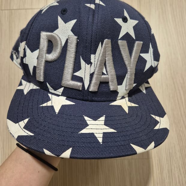 빈티지 별 스냅백 모자