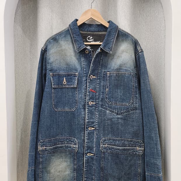 Nitraid denim chore coat 
