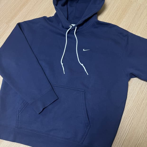 [XL] 나이키 솔로스우시 후디 썬더블루