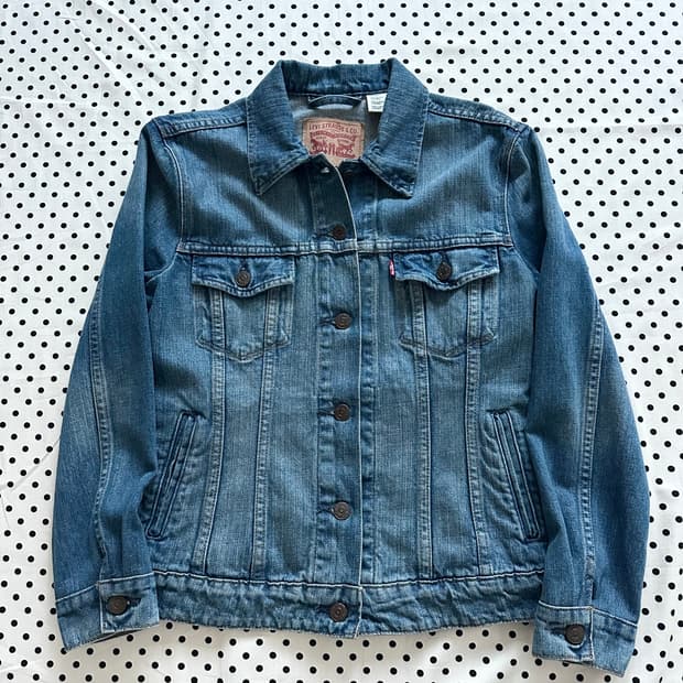 리바이스 데님 트러커 자켓 데님자켓