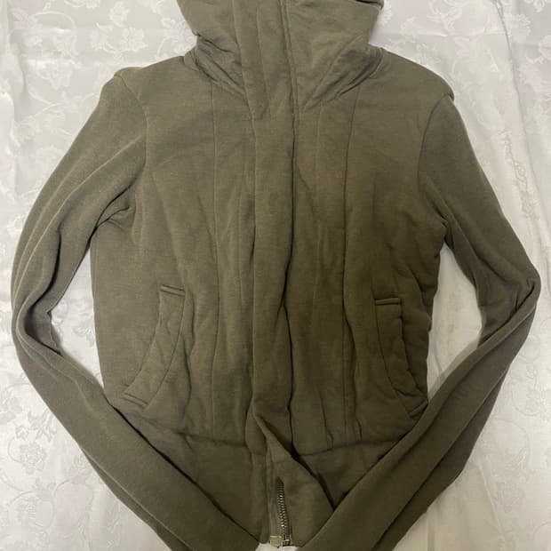 Rick owens turtle-neck jacket