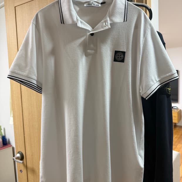 스톤아일랜드 카라티 화이트 L