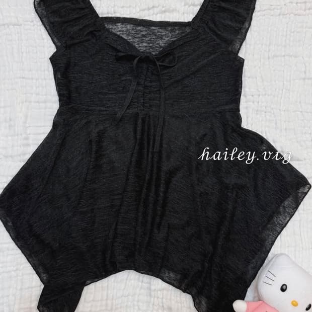 🖤블랙 셔링 탑🖤
