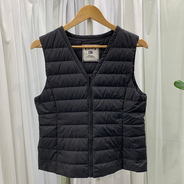 일본 빈티지 UB19583 덕다운 경량 패딩 베스트  1736