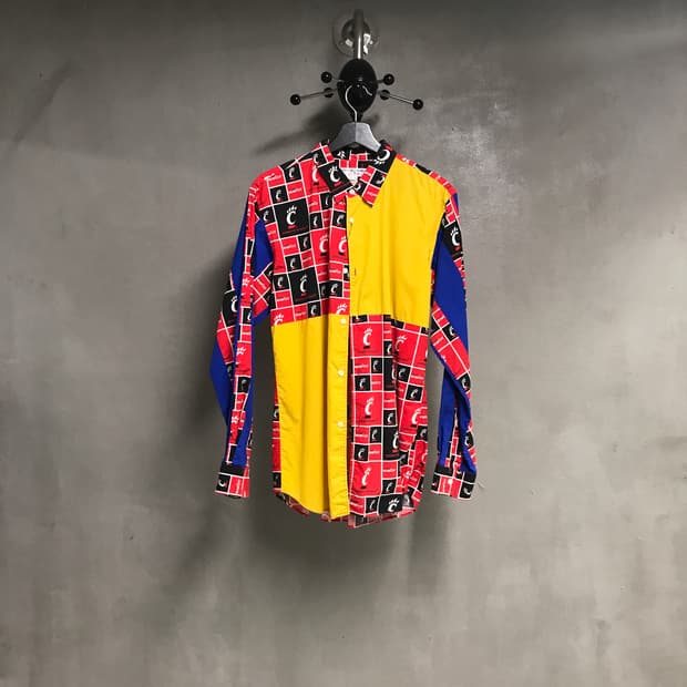 꼼데가르송 셔츠 보이 패턴 셔츠 X